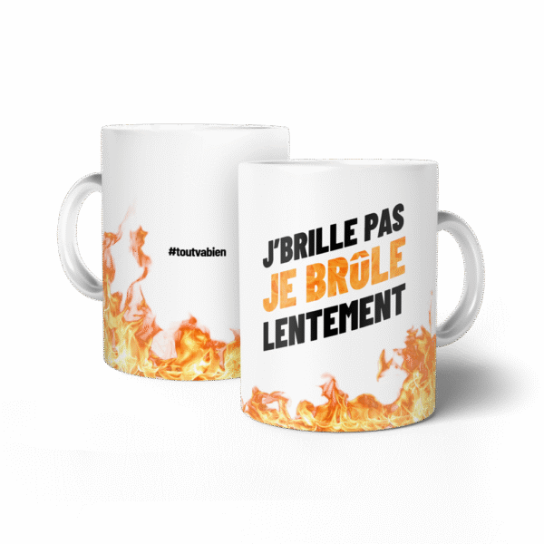 tasse je ne brille pas
