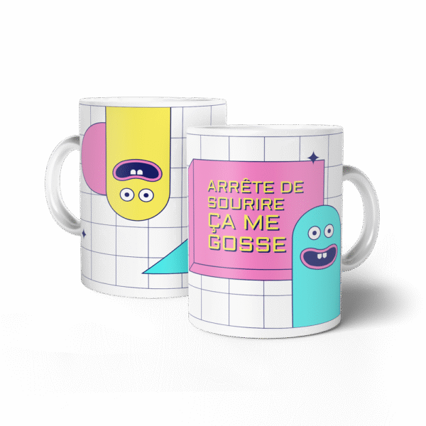 tasse arrête de sourire