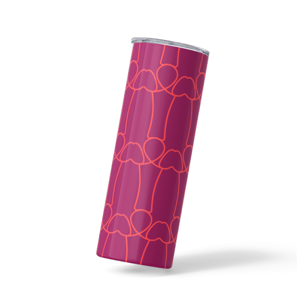 tasse isolée art phallique
